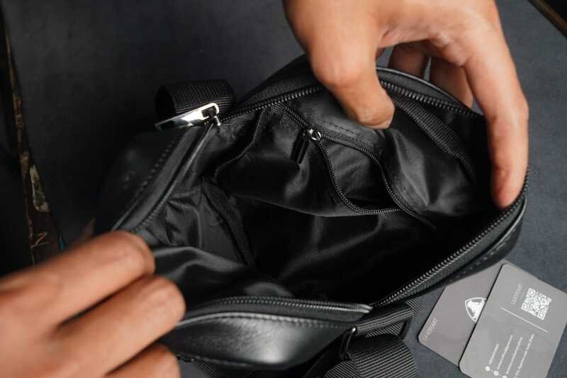 Leath'Art Crossbody Leather Fashion Bag for Men Premium Quality and Soft Leather